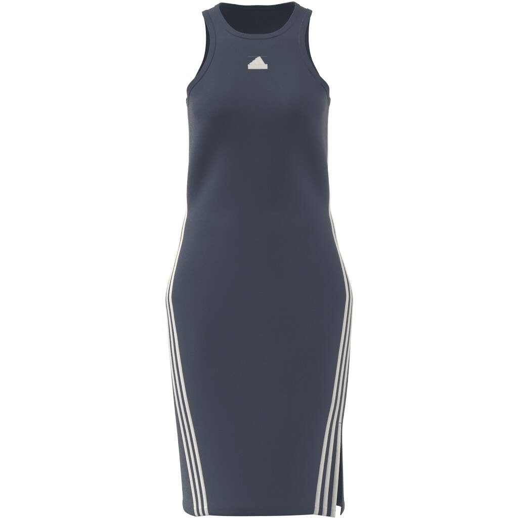 Sukienka damska adidas FUTURE ICONS 3-STRIPES granatowa IS3659