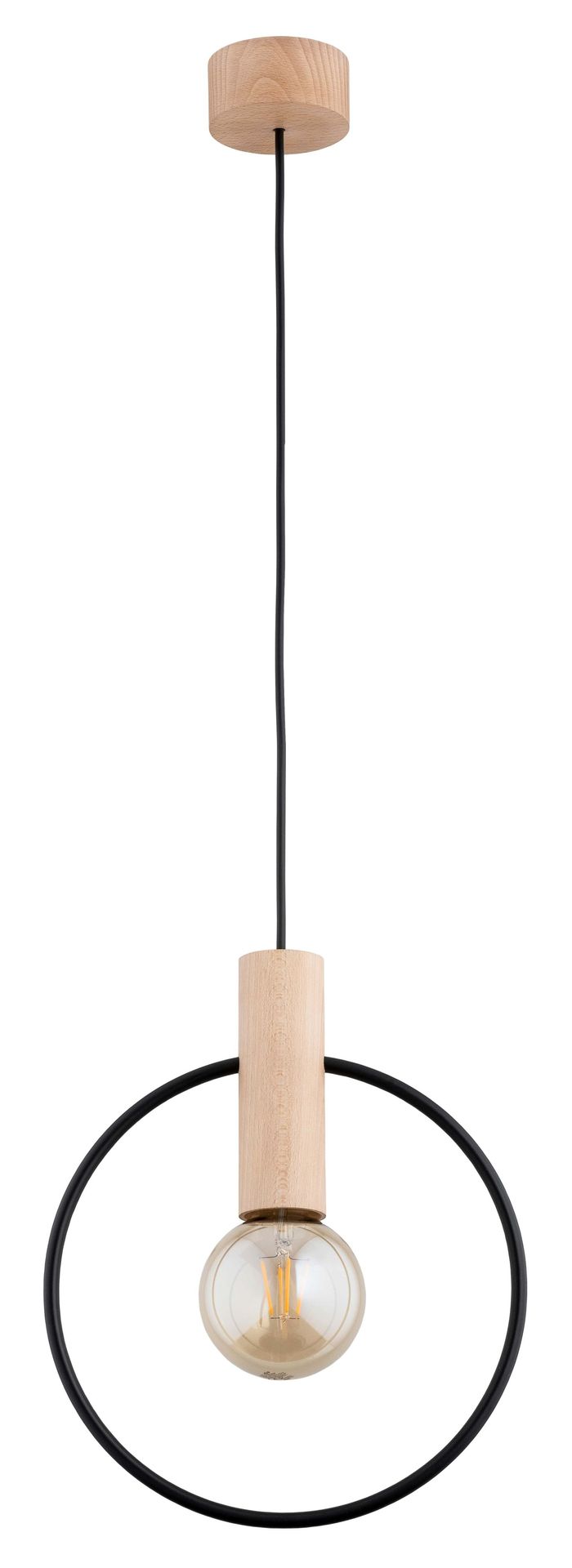 Lampa wisząca w stylu rustykalnym, do sypialni AL 61135 z serii LABO