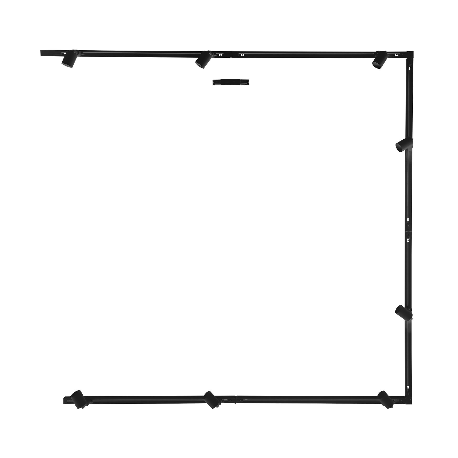 Szynoprzewód komplet kształt U ze spotami 2mx2mx2m ZM 3018