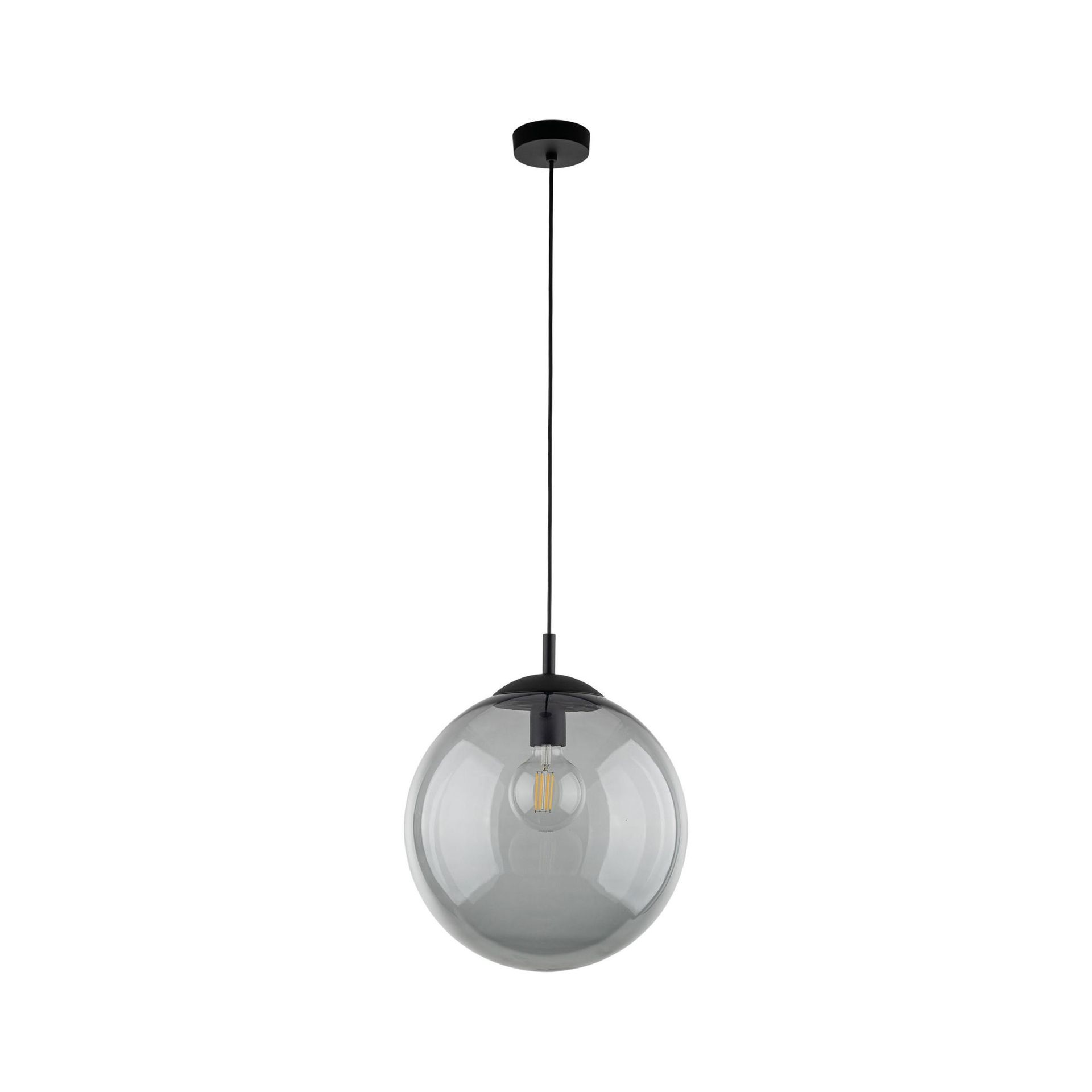 Grafitowa, kulista lampa wisząca ⌀35cm TK 5380 z serii ESME GRAPHITE