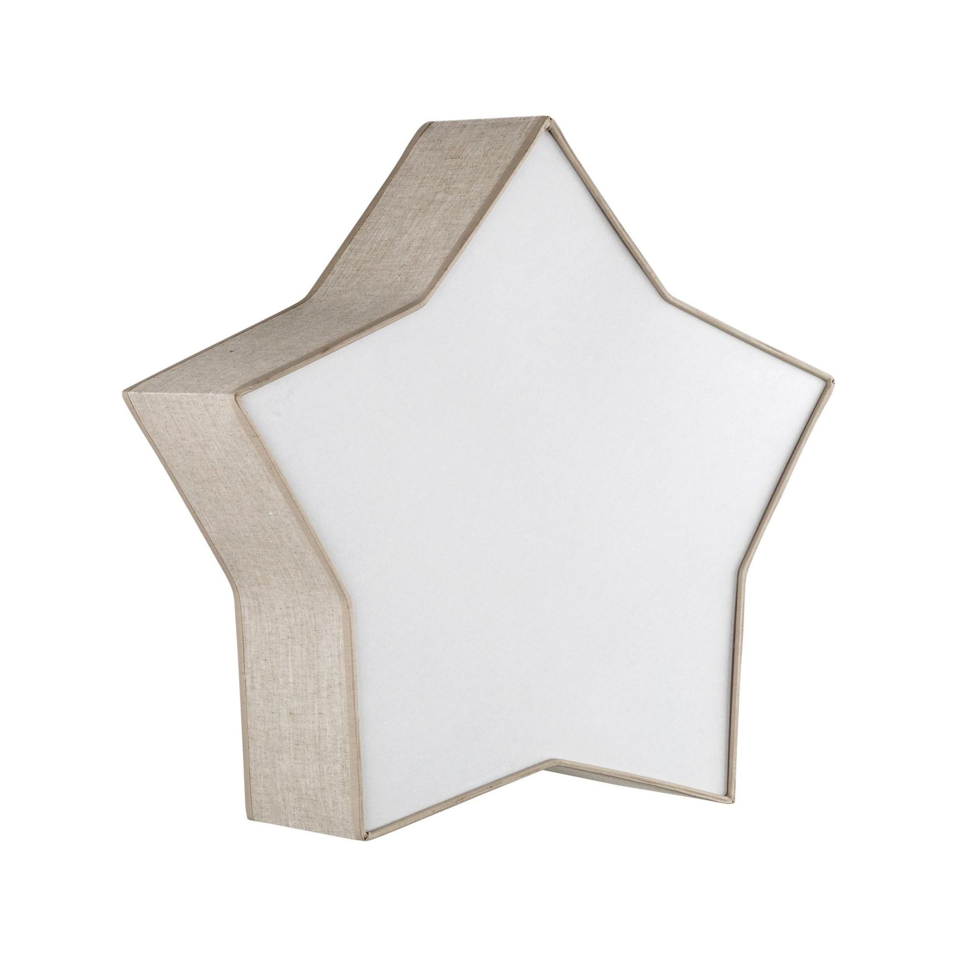 Lniany plafon do pokoju dziecięcego - gwiazda TK 5958 z serii STAR
