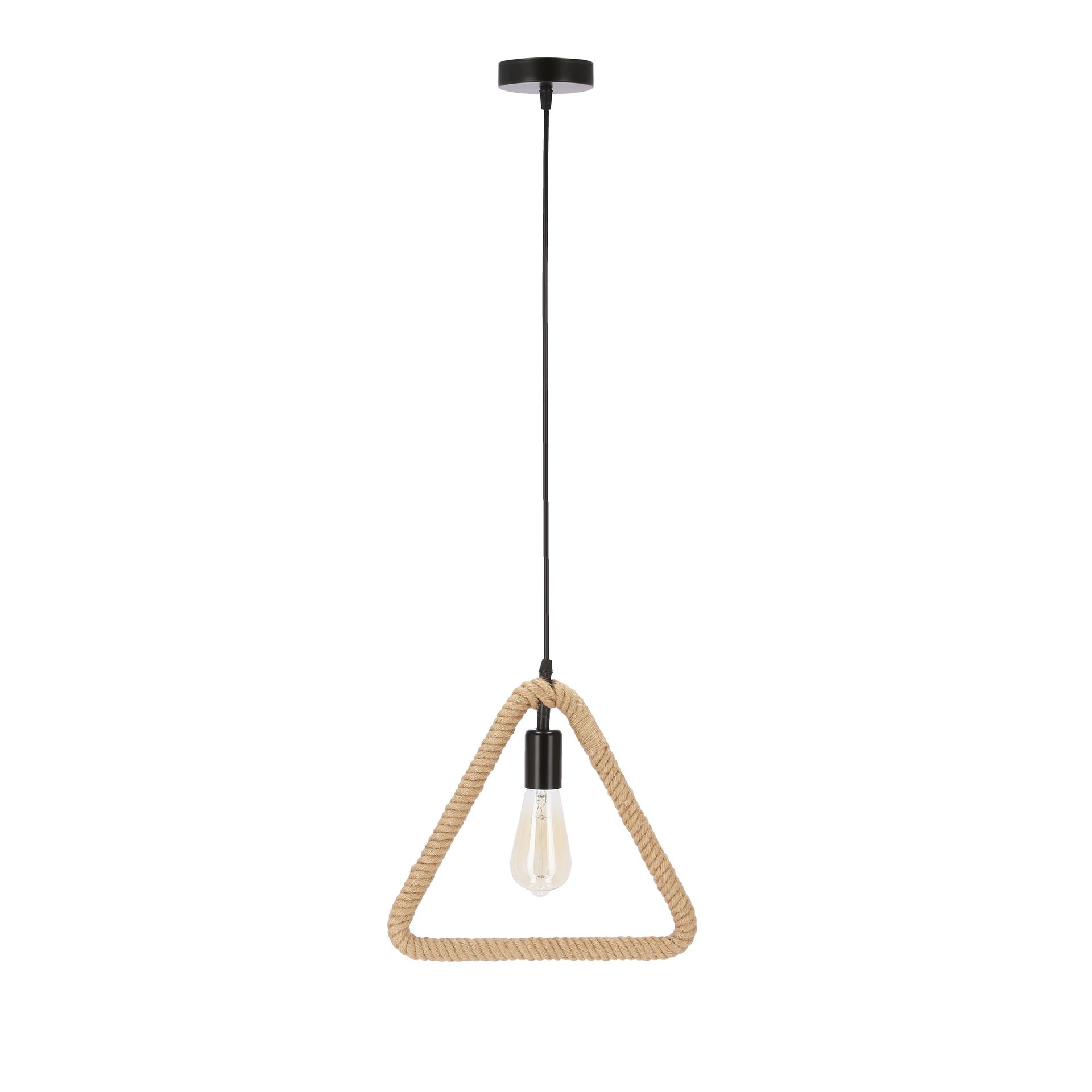 Nietuzinkowa lampa wisząca, kształt trójkąta 31-28716 z serii TRIUN