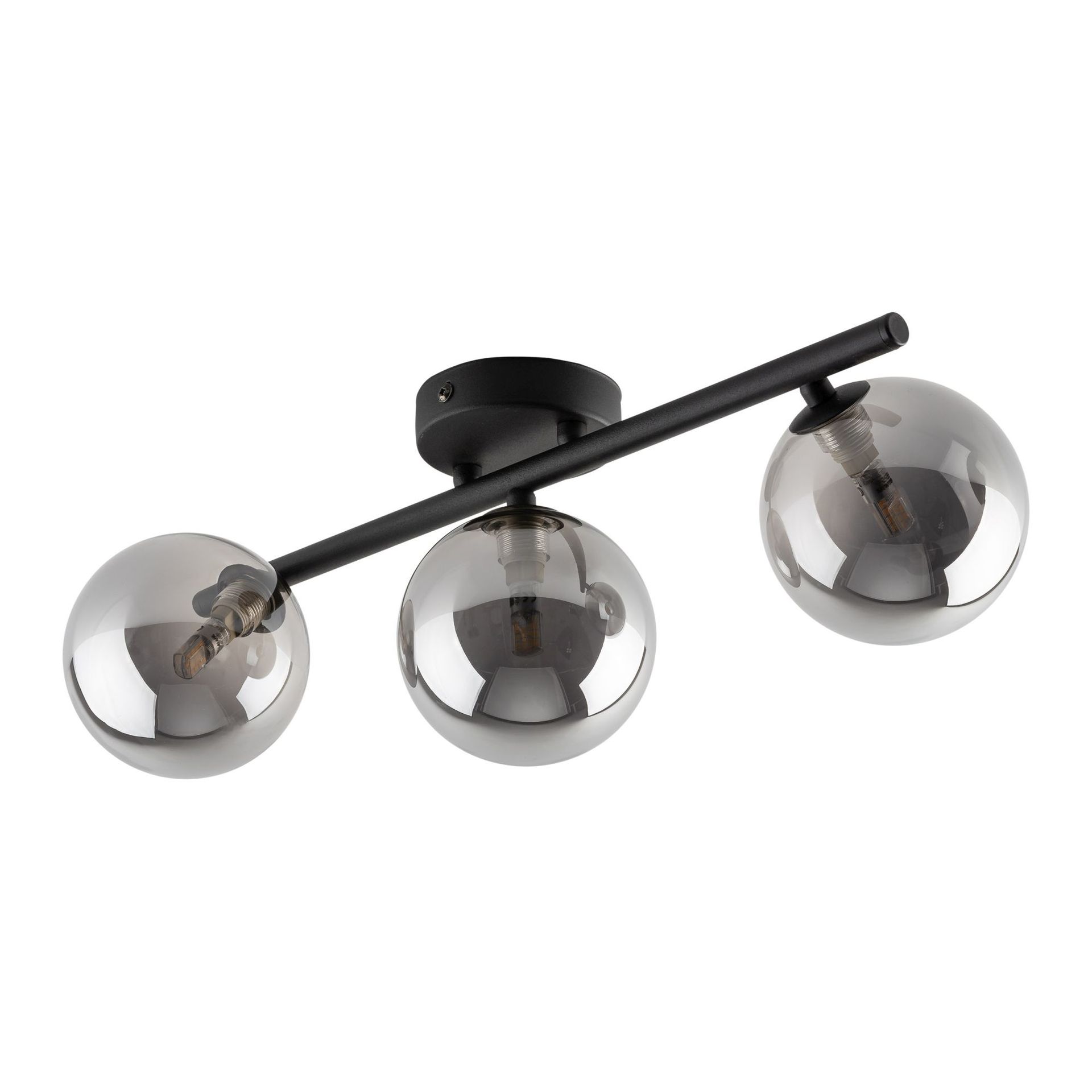 Stylowa, czarna lampa sufitowa do kuchni TK 6855 z serii ESTERA BLACK