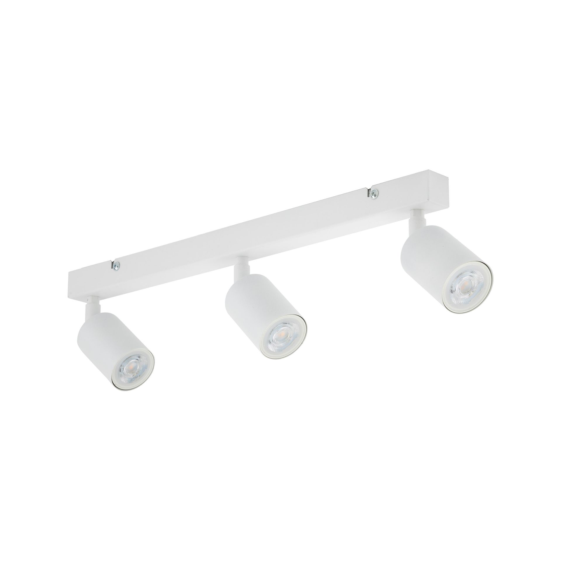 Biała listwa sufitowa z reflektorami TK 6873 z serii TOP