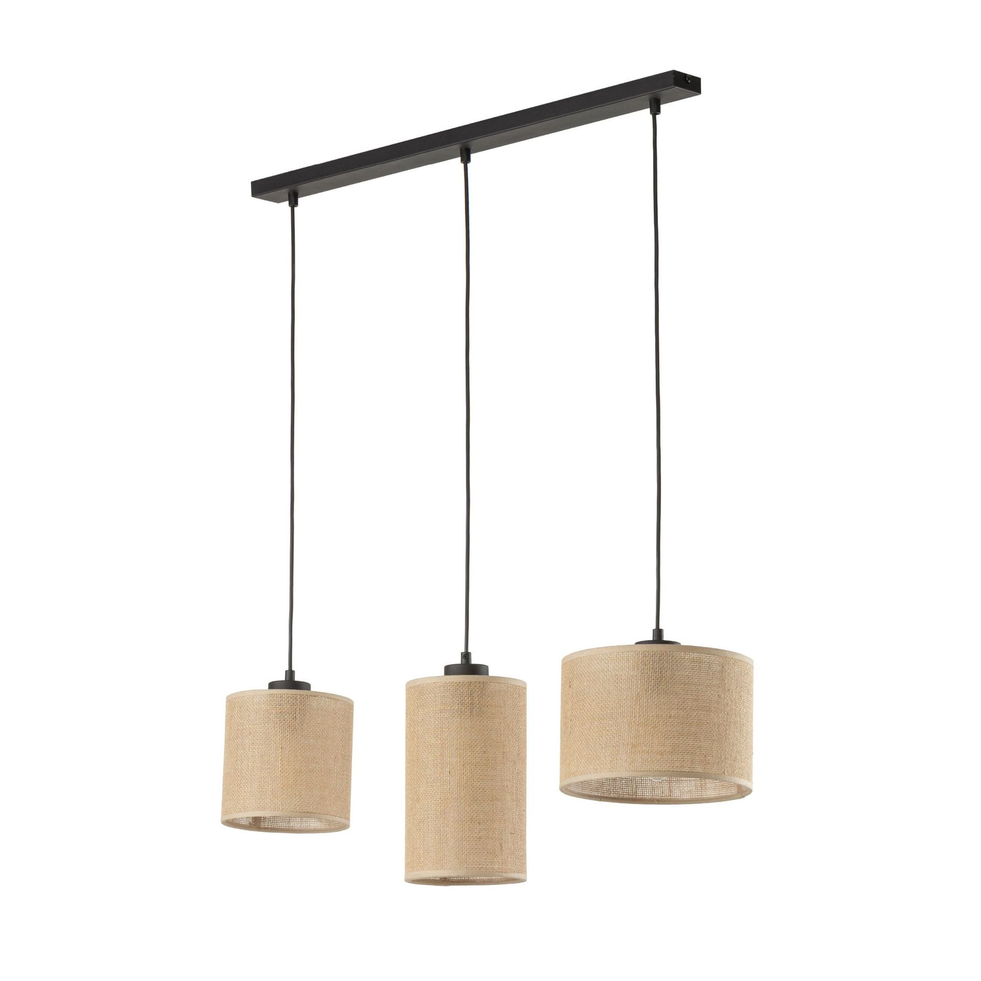 Lampa wisząca z różnymi abażurami, nad stół TK 4954 z serii JUTA