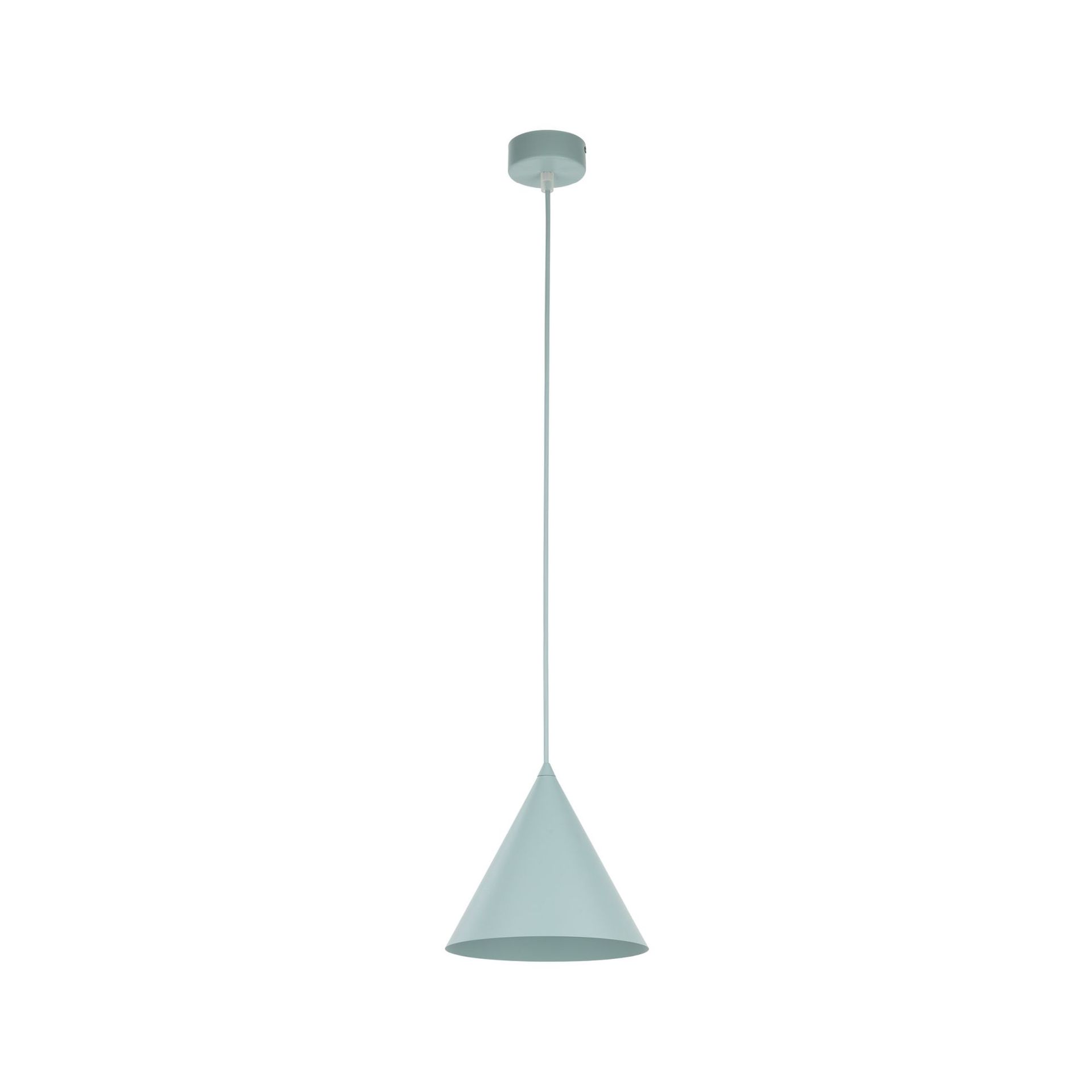 Nowoczesna, zielona lampa wisząca ⌀19cm TK 10074 z serii CONO
