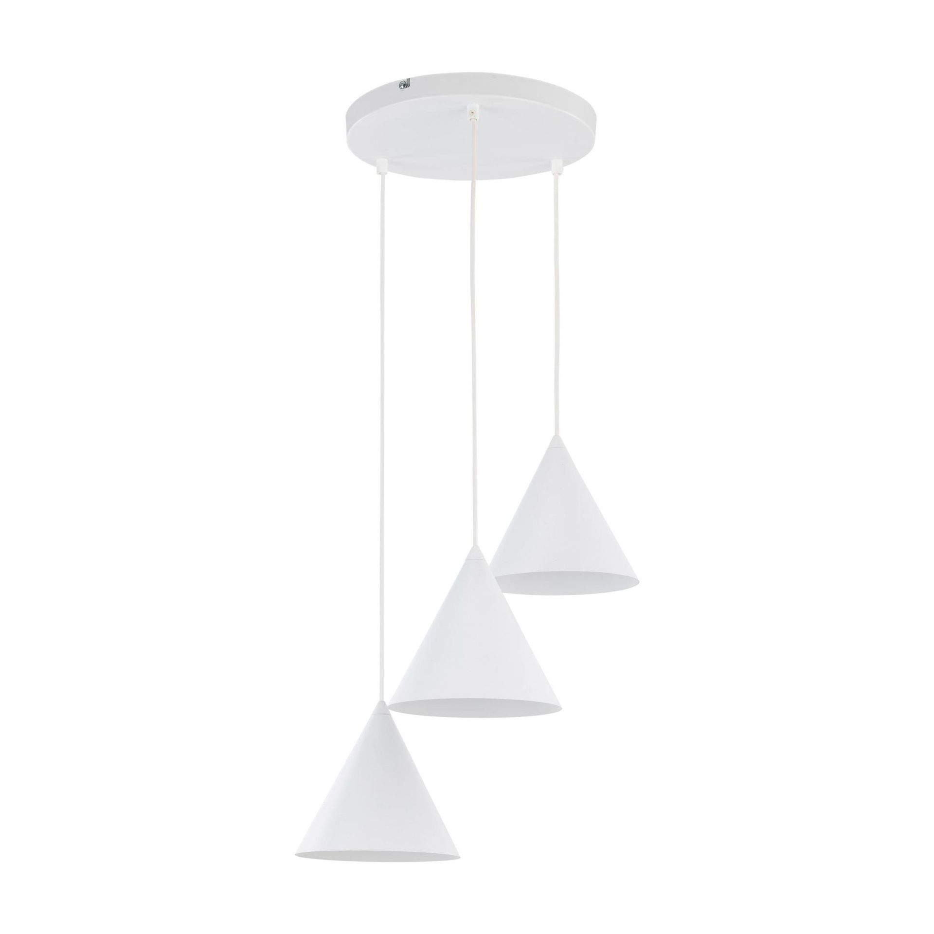 Ponadczasowa lampa wisząca do salonu TK 10012 z serii CONO