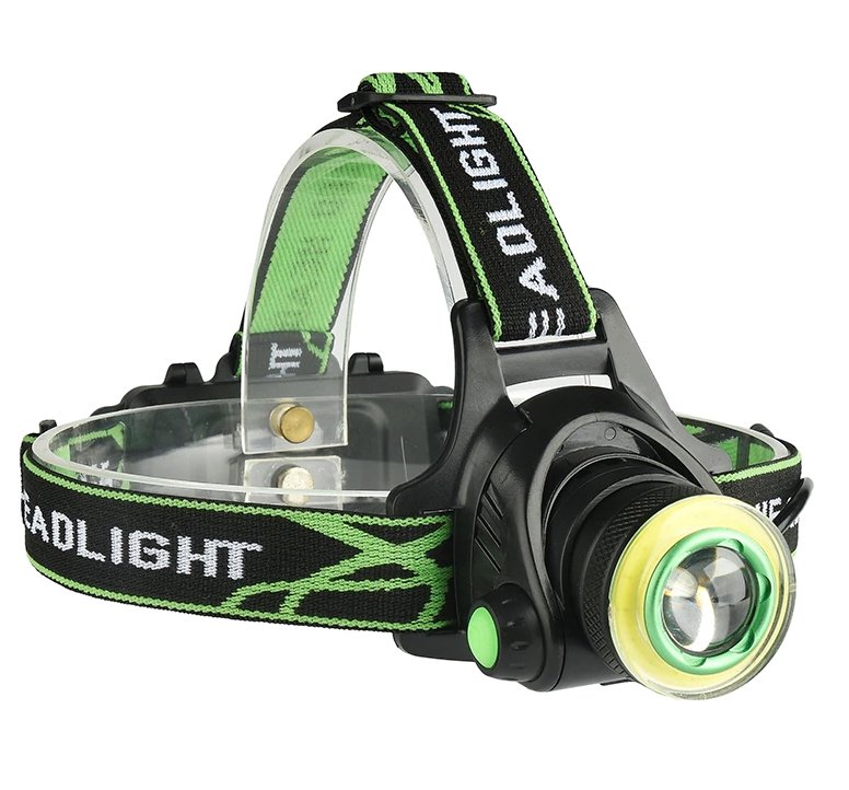 Latarka czołowa led czołówka xml t6 ring cob zoom 800m