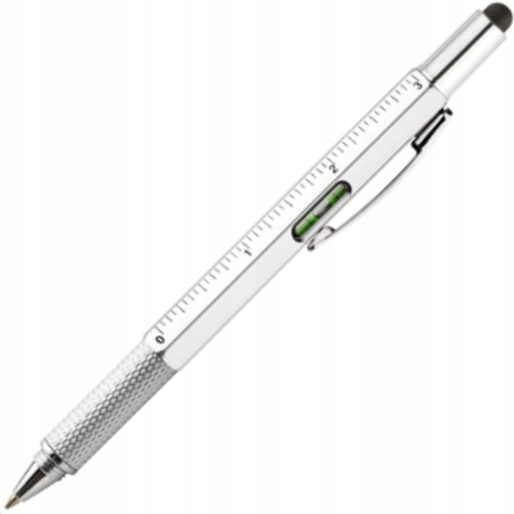 Wielozadaniowy długopis / touch pen miarka poziomica śrubokręt