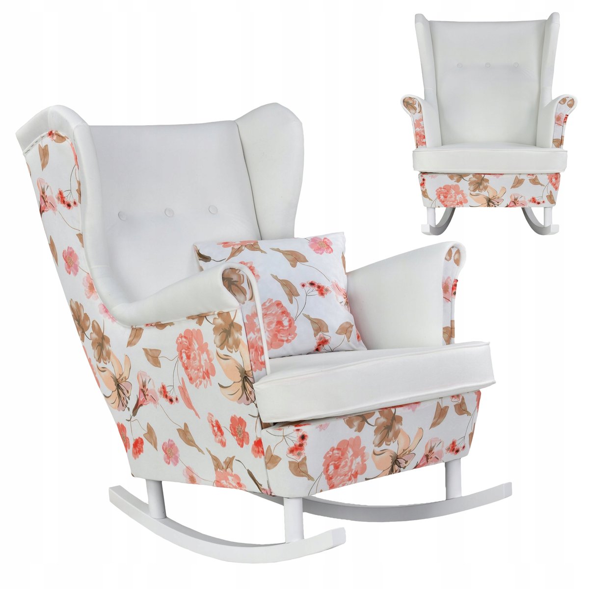 Fotel uszak bujany Ari Print Duo Family Meble