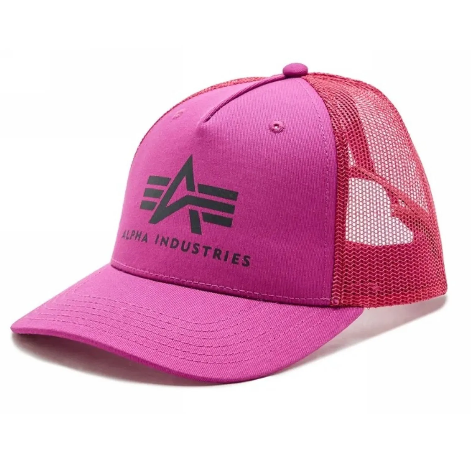 Czapka Alpha Industries Basic Trucker Cap 186902 677 - Fioletowa RATY 0% | PayPo | GRATIS WYSYŁKA | ZWROT DO 100 DNI