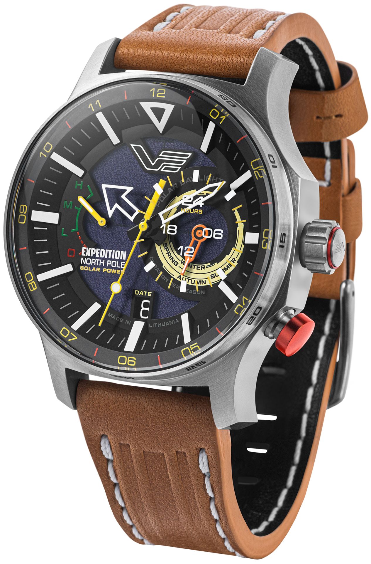 Zegarek Vostok Europe VS57-595A735 Expedition North Pole 1 Polar Legend Solar 47mm