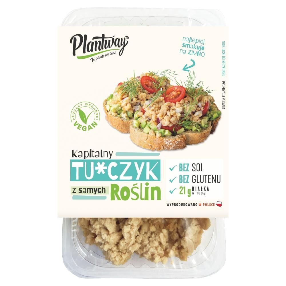 Plantway Kapitalny tuńczyk z samych roślin 150 g