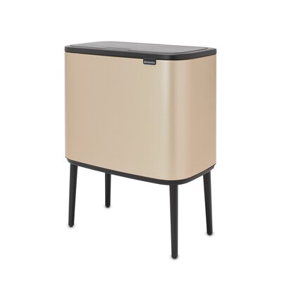 Brabantia Touch Bin Bo kosz na śmieci, szampański 304583