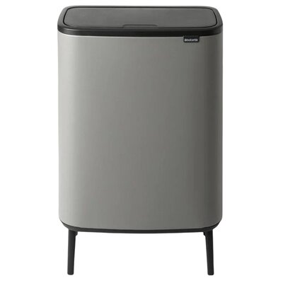 Brabantia Kosz na śmieci Bo Touch Bin Hi 60 l szary matowy 130281