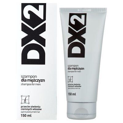 Aflofarm DX2 Szampon przeciw siwieniu ciemnych włosów 150ml