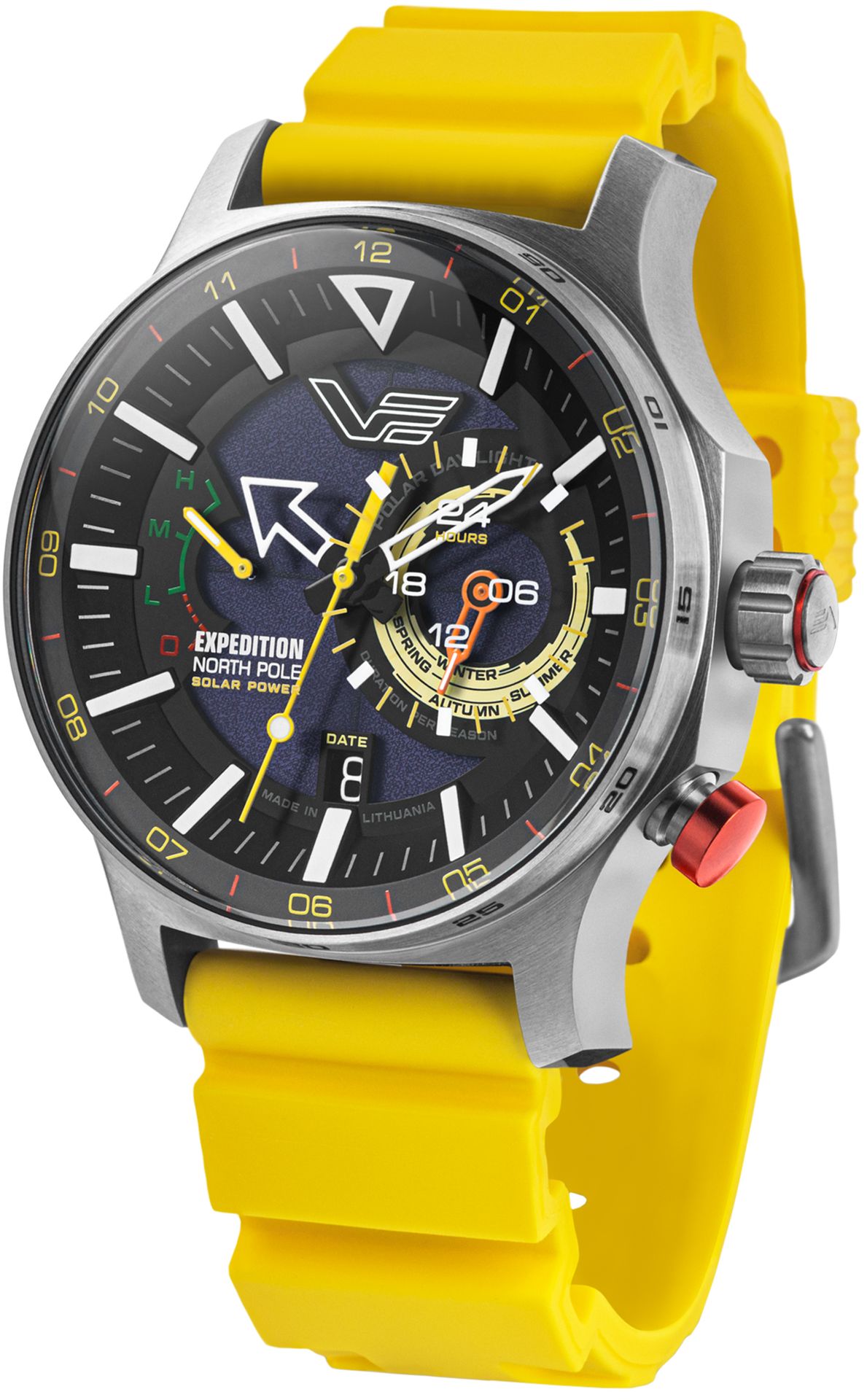 Zegarek Vostok Europe VS57-595A735S Expedition North Pole 1 Polar Legend Solar 47mm