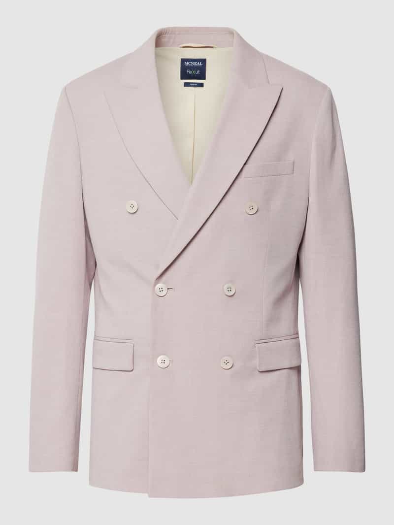 Marynarka na 2 guziki z kołnierzem z połami