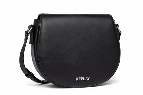 Replay Damska torba na ramię FW3586, 098 Black, 098 BLACK