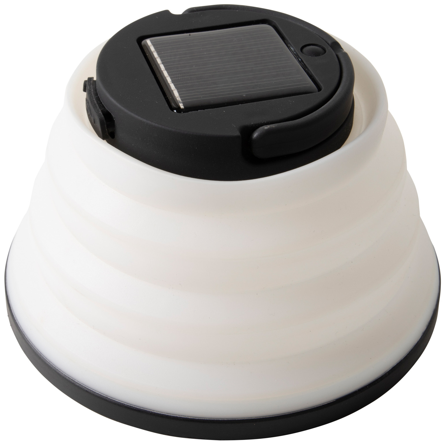 Lampa solarna Bo-Camp Seginius Solar Kolor: biały/czarny