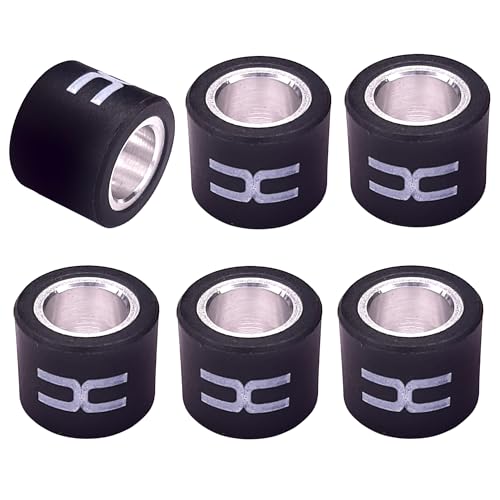 cyclingcolors 6 x obciążniki Vario Roller Vario 19 x 15,5 mm Variomatik moped Roller 50cc (4,5 g)