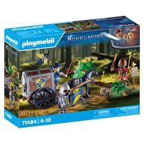 Napad na wóz transportowy Playmobil