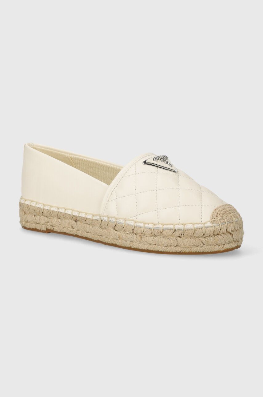 Guess espadryle JOLANDA kolor beżowy FLGJOD LEA14