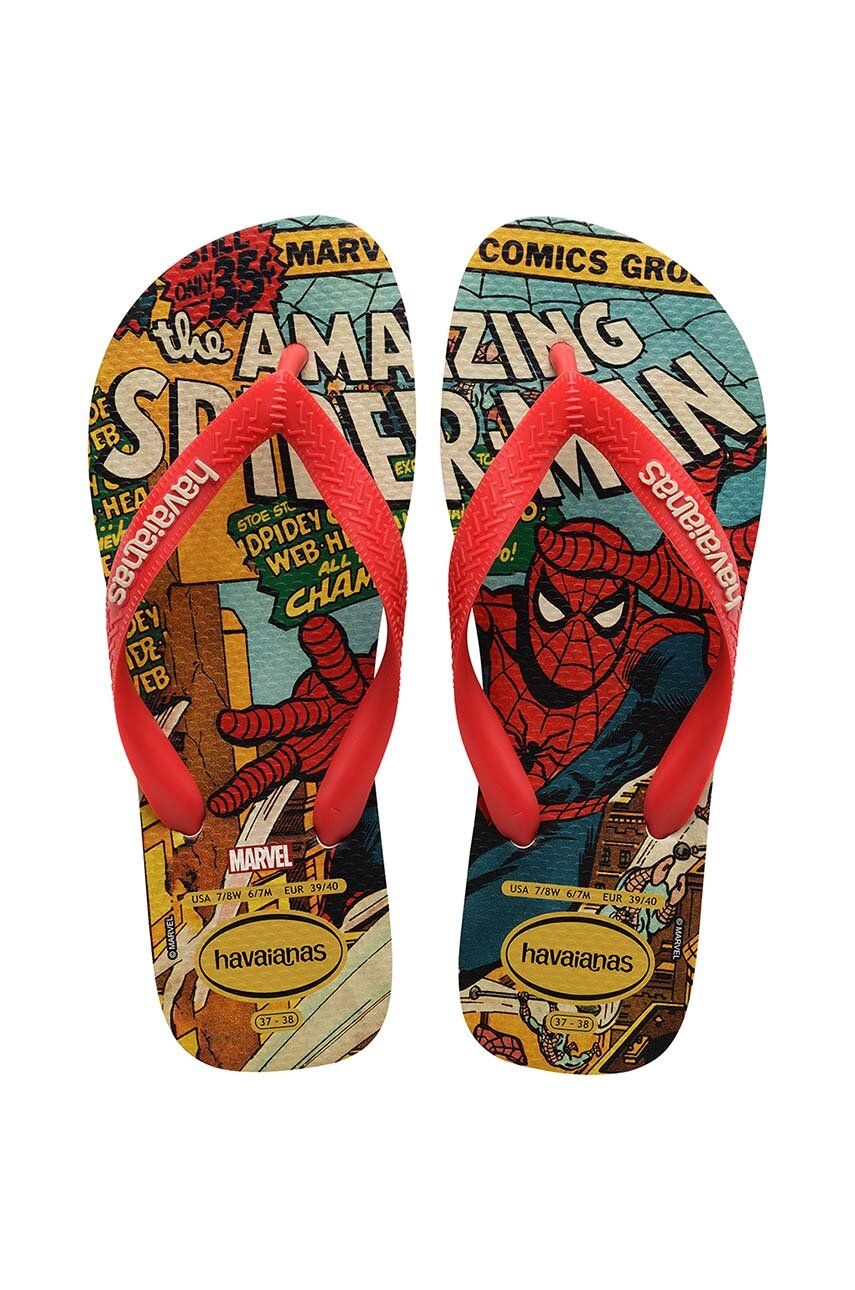 Havaianas japonki dziecięce TOP MARVEL CLASSICS kolor czerwony