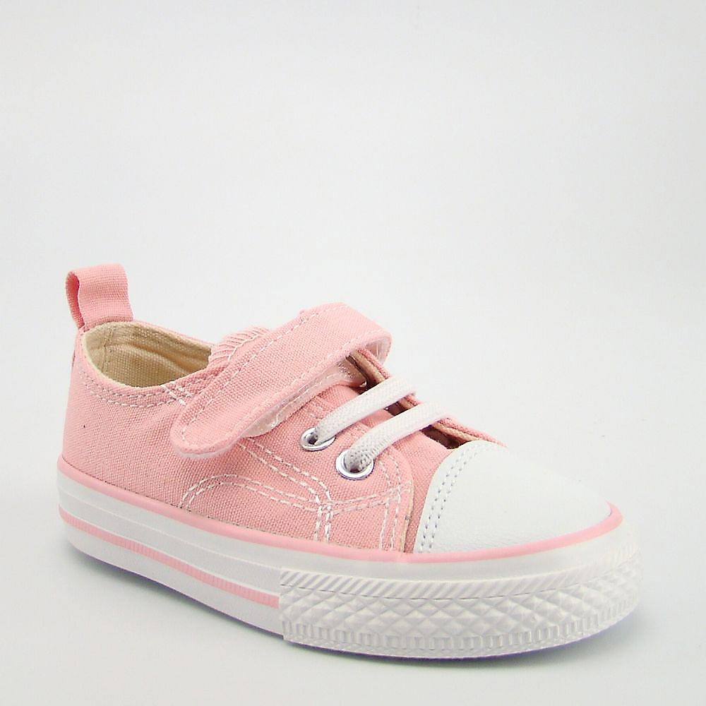 APAWWA RC04 trampki dziecięce na rzep różowe