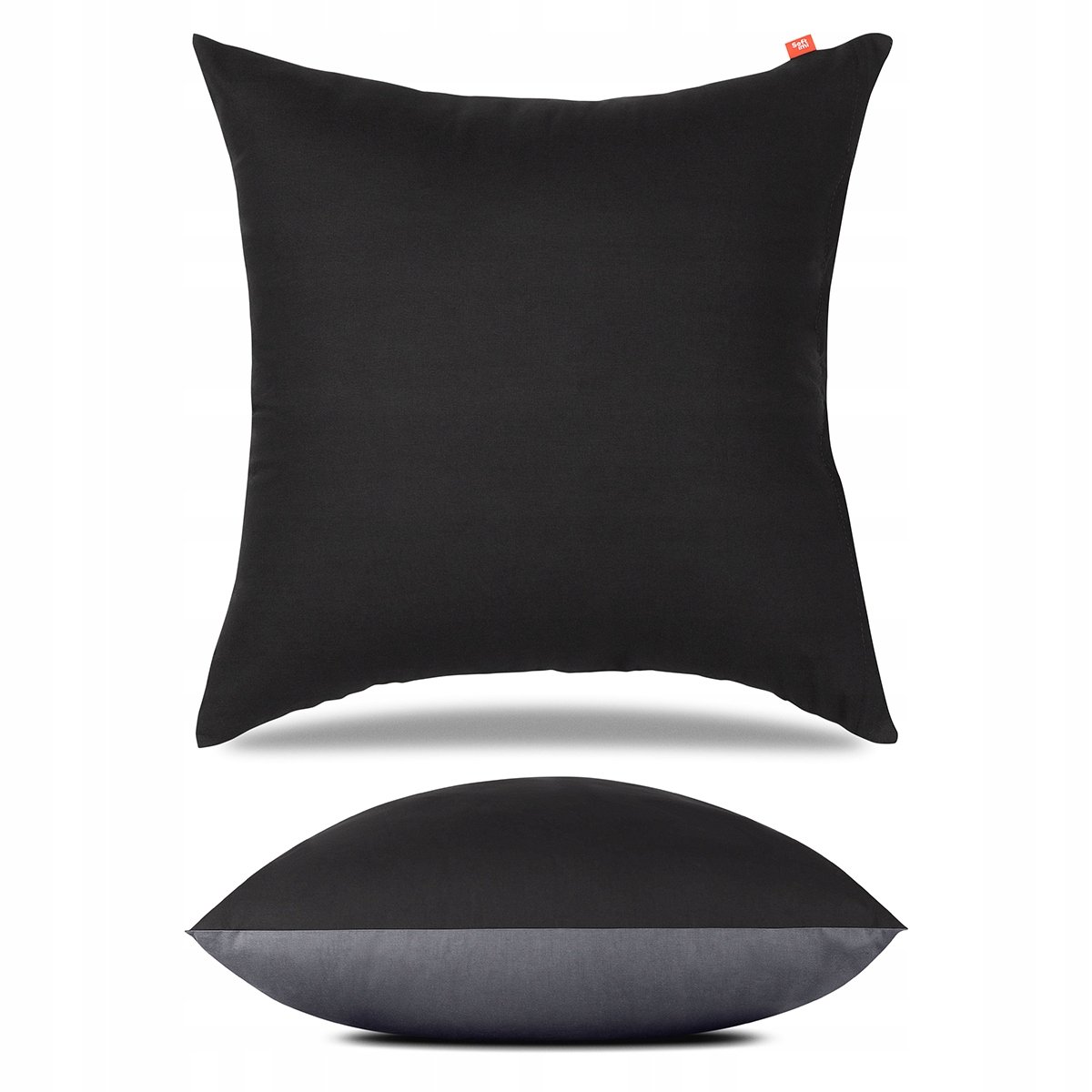 Poszewka Bawełniana Na Poduszkę Czarna 40X40