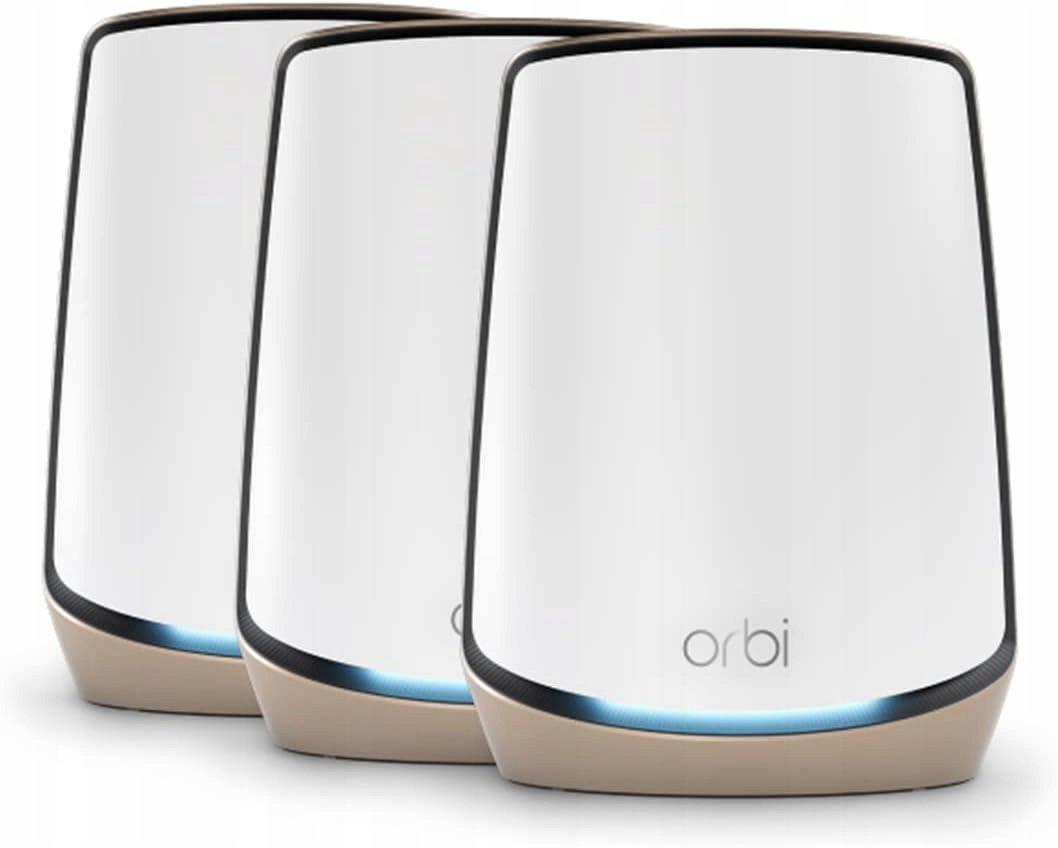 NETGEAR Orbi WiFi 6 Mesh system Wi-Fi (RBK863S) router z 2 repeaterami 540m