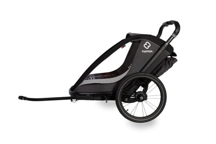 Hamax - Przyczepka rowerowa COCOON ONE - Grey/black
