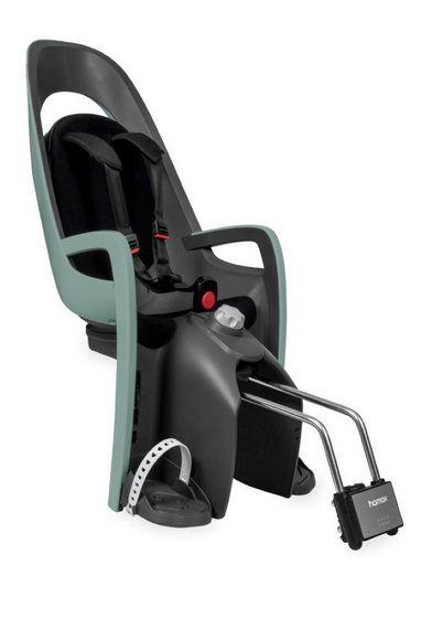 Hamax - Fotelik rowerowy Caress montowany na ramie - Green/Black