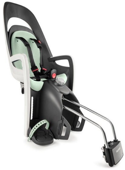 Hamax - Fotelik rowerowy Caress montowany na ramie - White/Mint