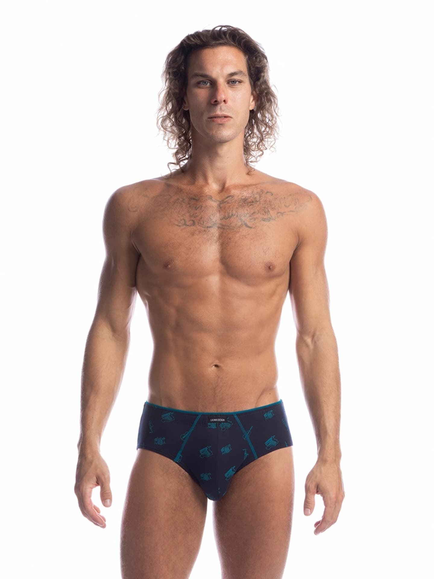 SLIPY LAMA M-1032 (kolor granat, rozmiar L)