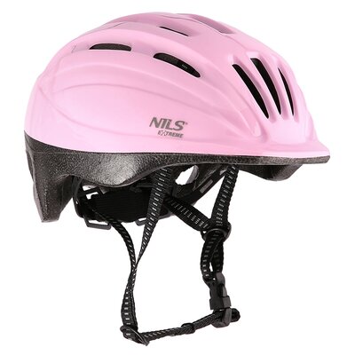Mtv62j Różowy Rozm. S(48-52cm) Kask Dziecięcy Nils Extreme