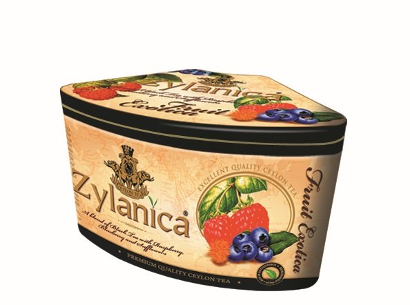 ZYLANICA FRUIT EXOTICA RASPBERRY BLUEBERRY & SAFLOWER PUSZKA 100 GR