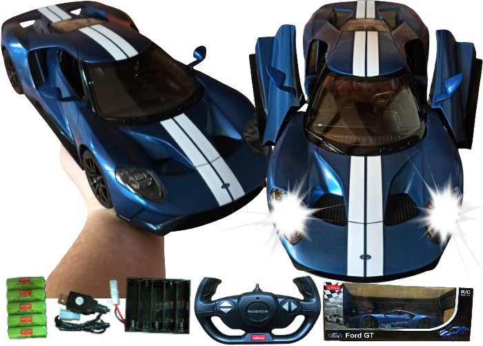 Autko Zdalnie Sterowane FORD GT Rastar Samochód Auto Na Pilot 2,4GHz RC 1:14