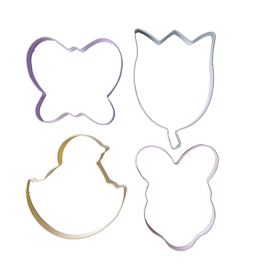 Altom, Komplet B wykrawaczy do ciastek Wielkanoc, 4 szt.