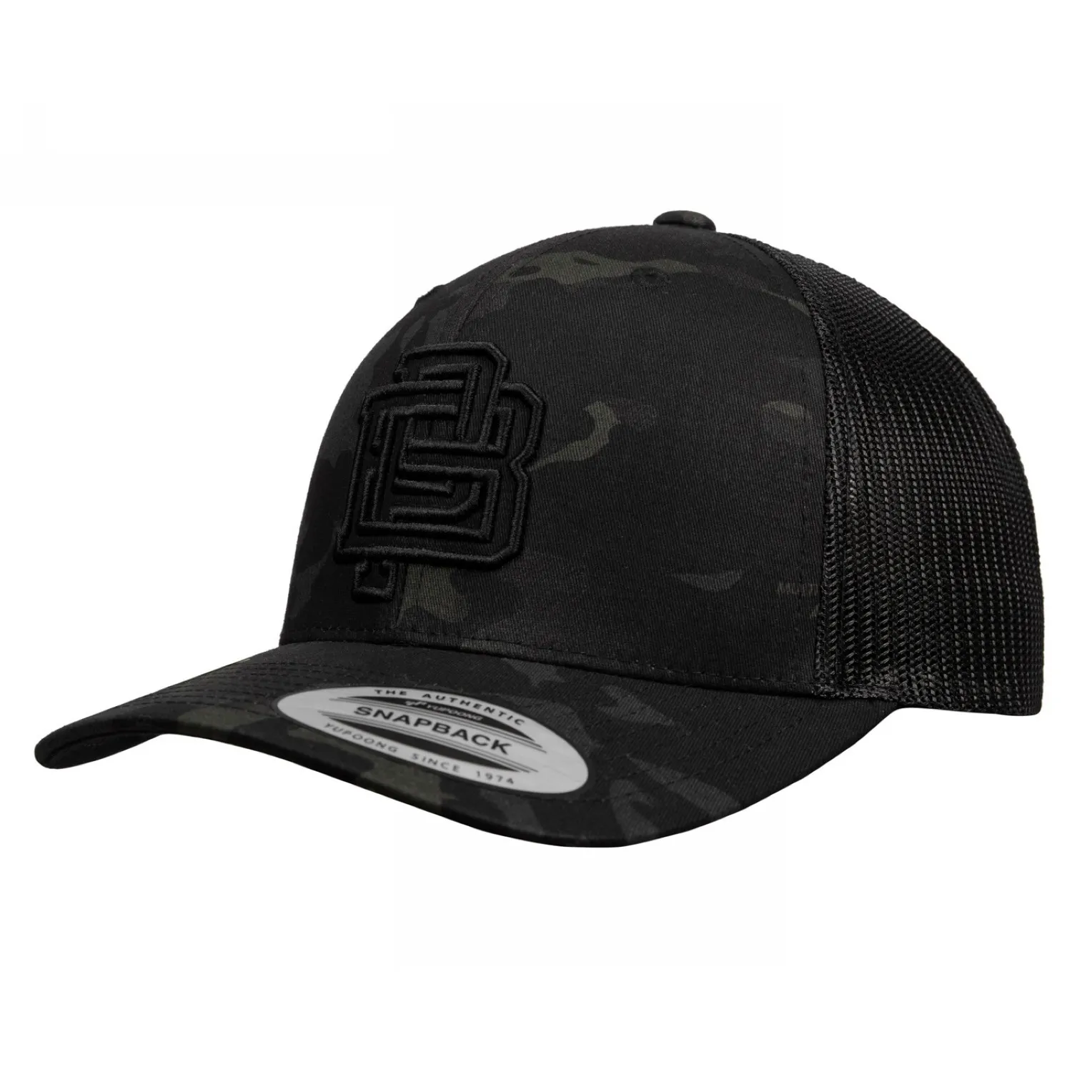 Czapka Pit Bull Snapback Mesh Harding Flexfit Multicam Trucker '24 - All Black Camo RATY 0% | PayPo | GRATIS WYSYŁKA | ZWROT DO 100 DNI