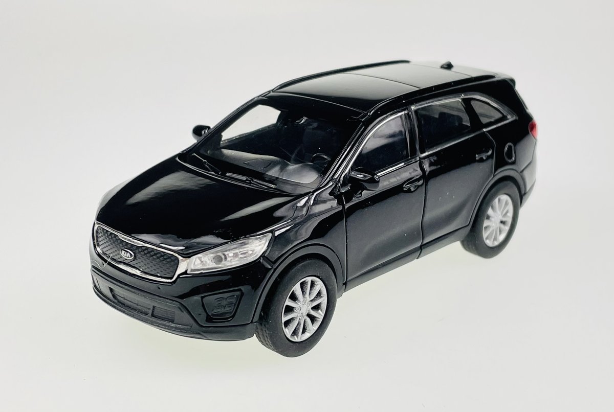WELLY KIA SORENTO CZARNA 1:34 SAMOCHÓD NOWY METALOWY MODEL