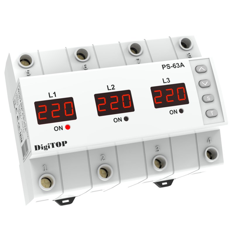 Przełącznik faz DigiTOP PS-63A