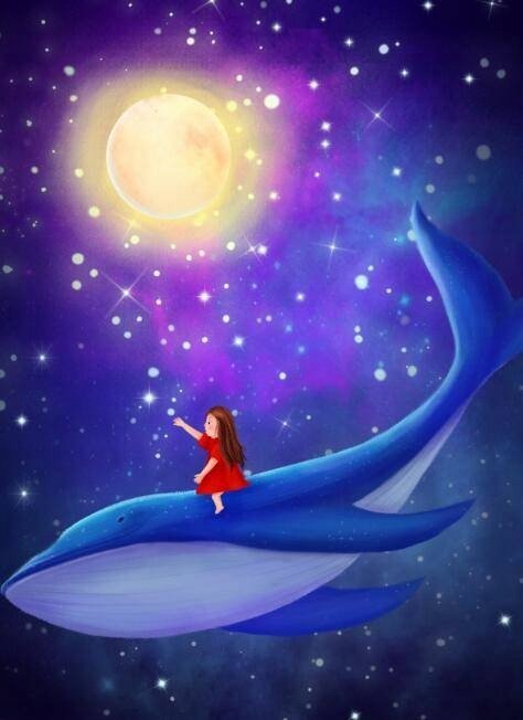 Diamentowa Mozaika Kreatywna Wieloryb GB0003