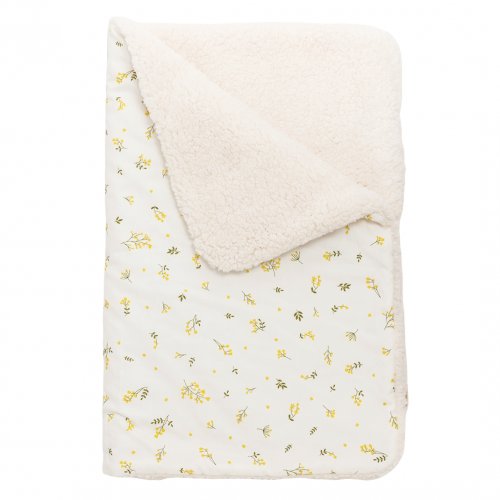 Bim Bla - Kocyk z barankiem Yellow Mellow