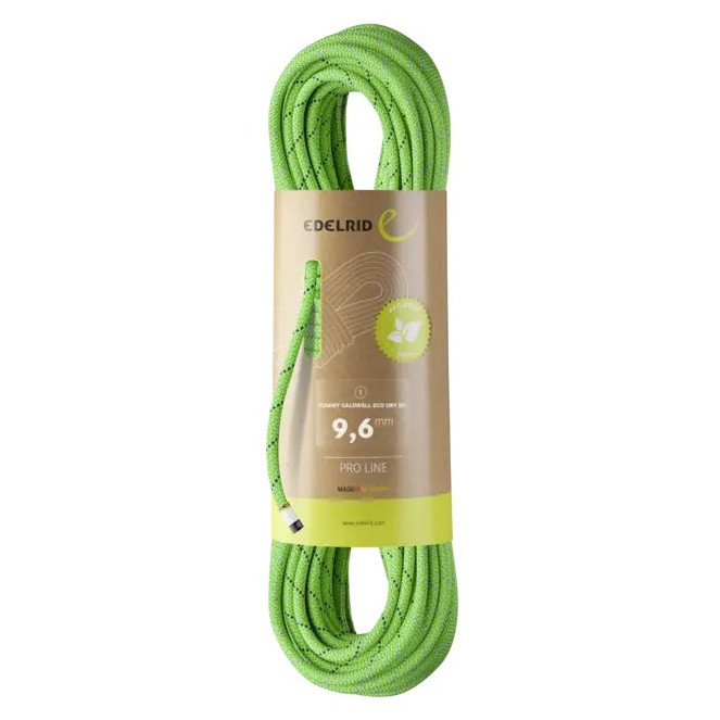 Lina Edelrid Tommy Caldwell Eco Dry DT 9,6mm 60 m Kolor: zielony