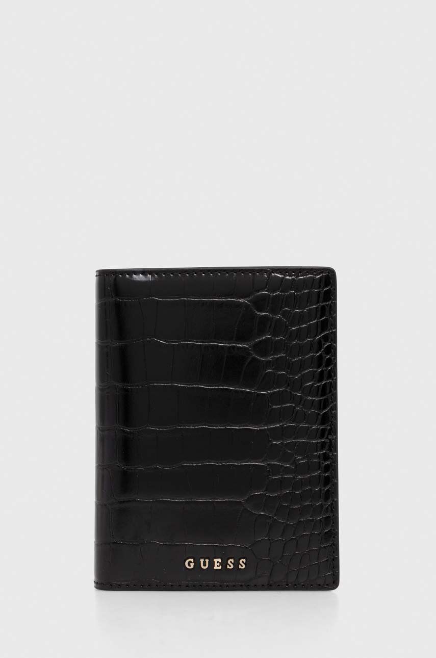 Guess portfel damski kolor czarny RW1634 P4201