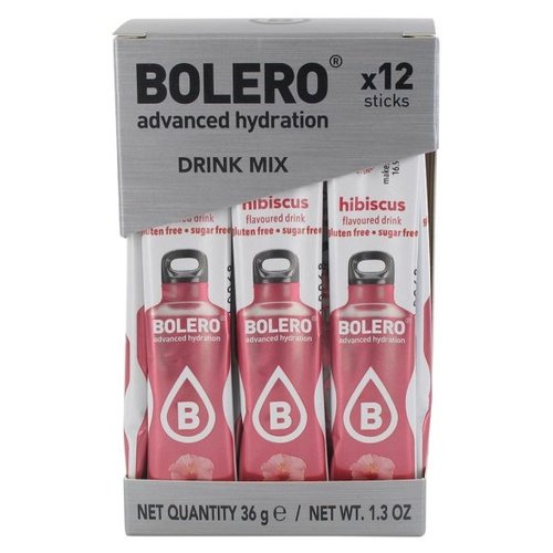 Bolero Box Sticks Hibiscus 3G (12Szt.)