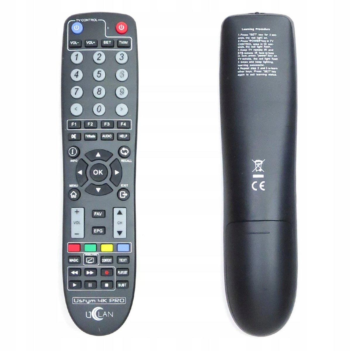 Pilot uClan Ustym 4K PRO 2w1 TV ORYGINALNY NOWOŚC