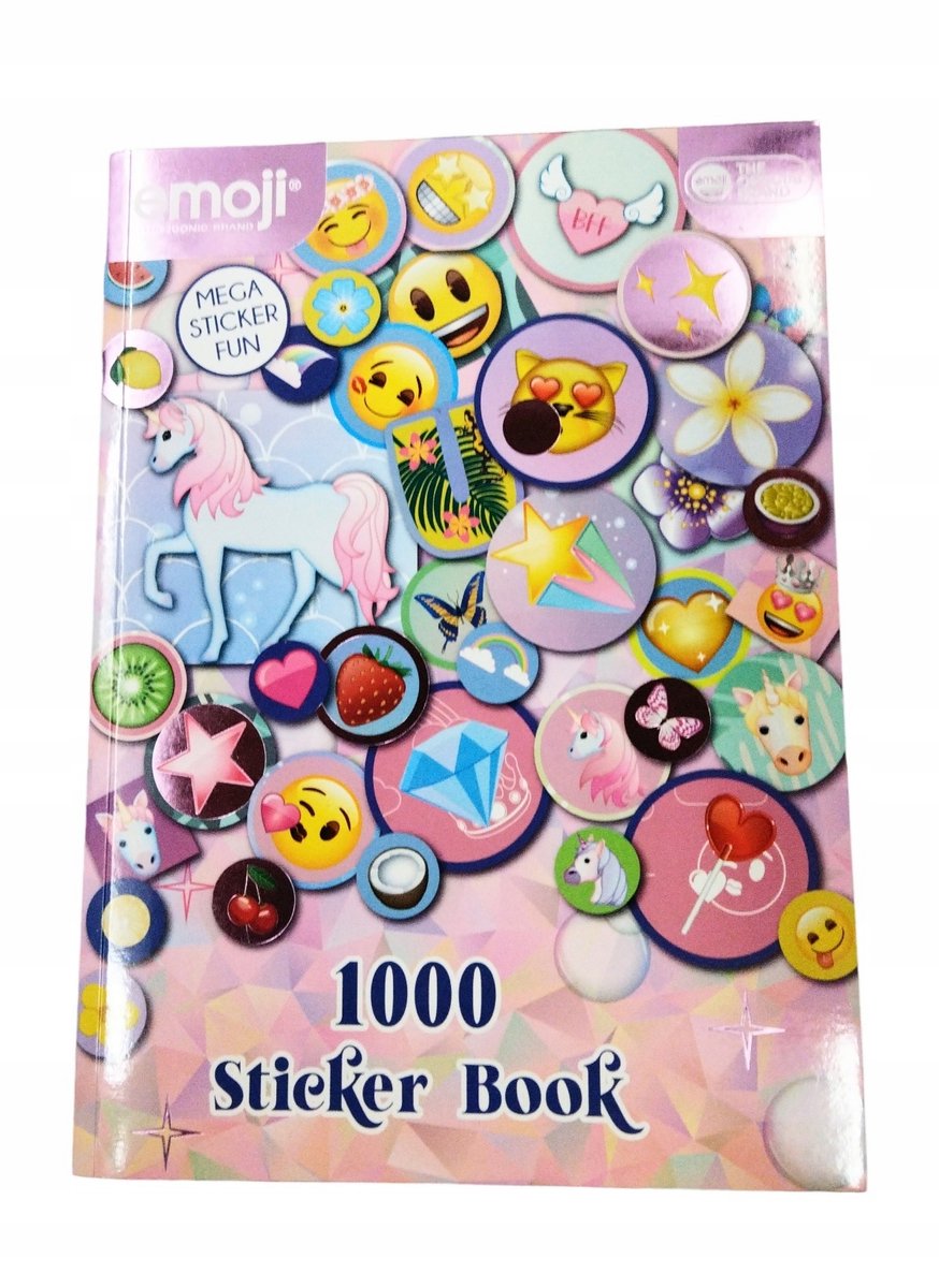 Naklejki klasyczne EMOJI sticker Durabo 1000 sztuk