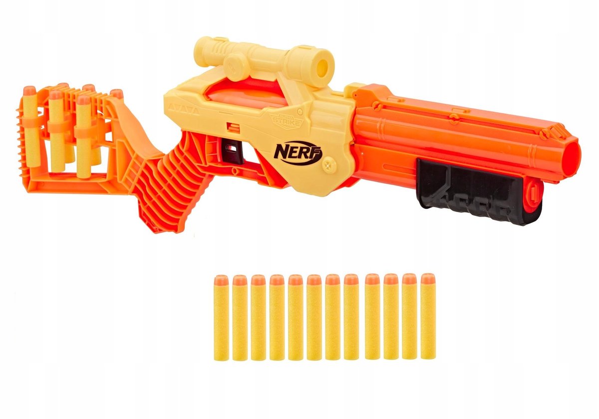 NERF ALPHA STRIKE LYNX SD-1 KARABIN WYRZUTNIA 12 S